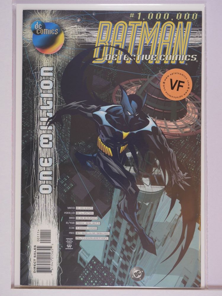 1000000 BATMAN DETECTIVE COMICS (1998) Volume 1: # 0001 VF
