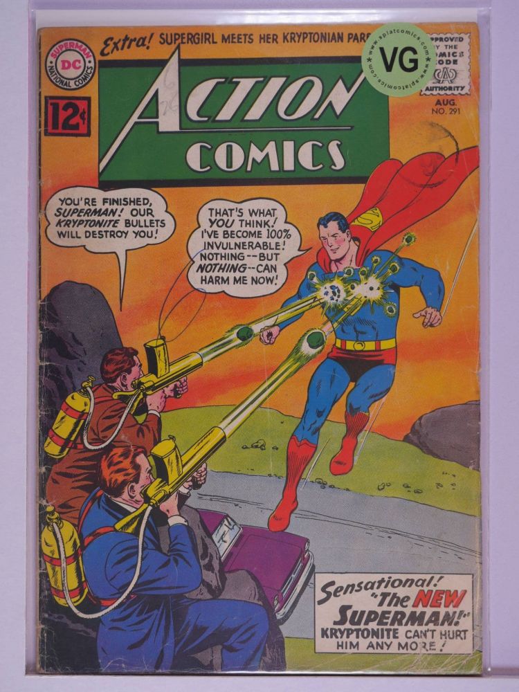 ACTION COMICS (1938) Volume 1: # 0291 VG
