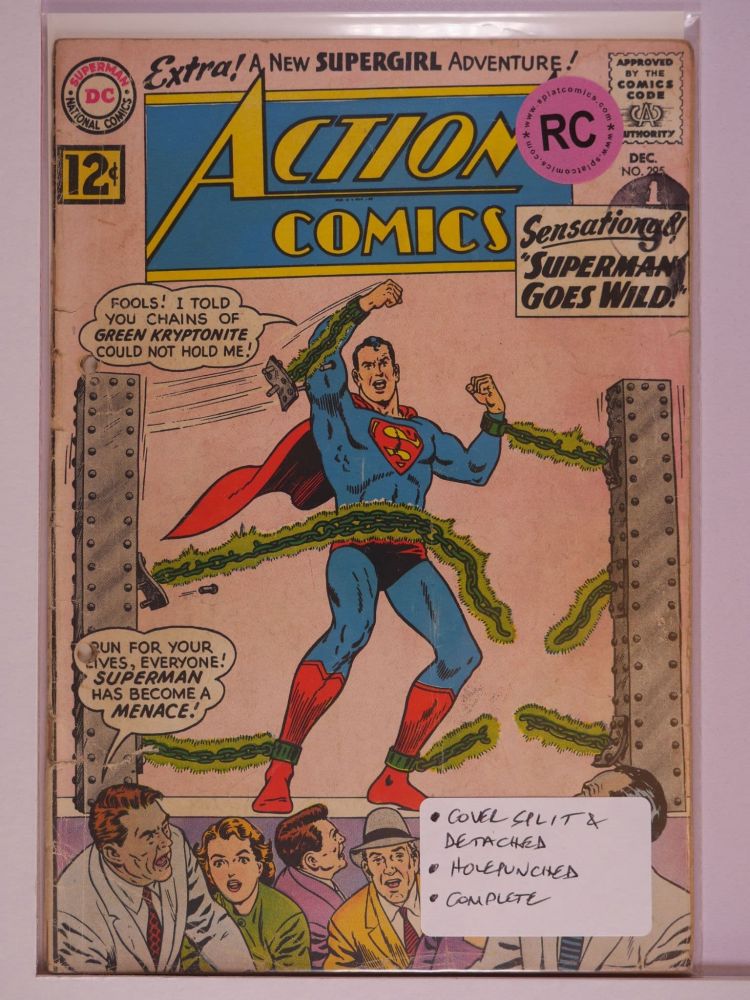 ACTION COMICS (1938) Volume 1: # 0295 RC