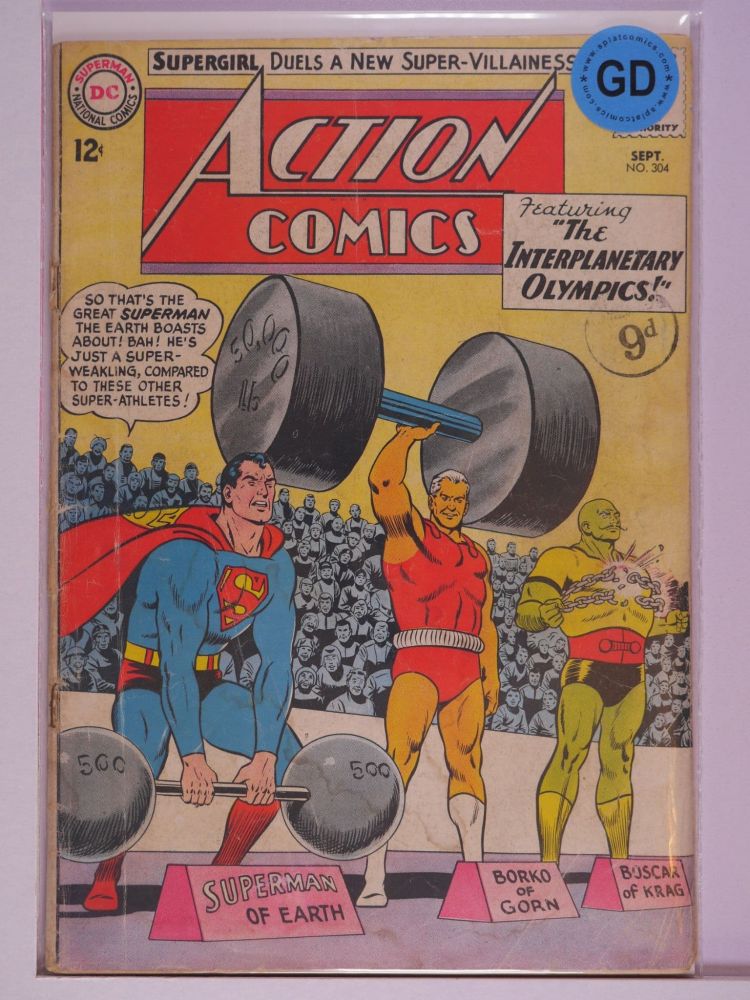 ACTION COMICS (1938) Volume 1: # 0304 GD