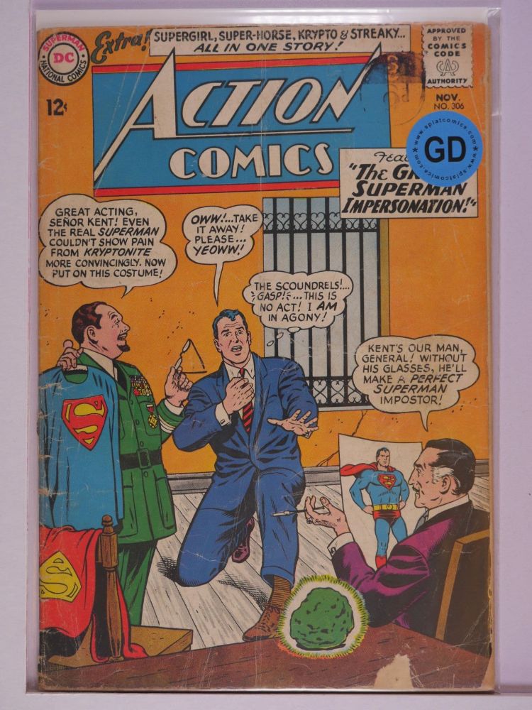 ACTION COMICS (1938) Volume 1: # 0306 GD