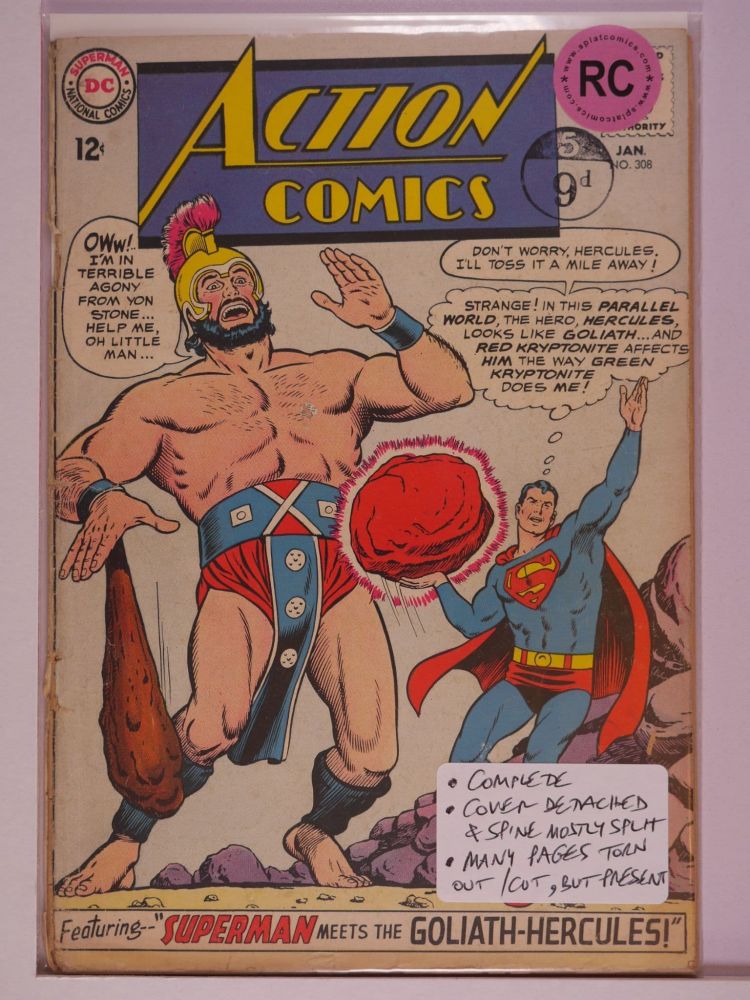 ACTION COMICS (1938) Volume 1: # 0308 RC