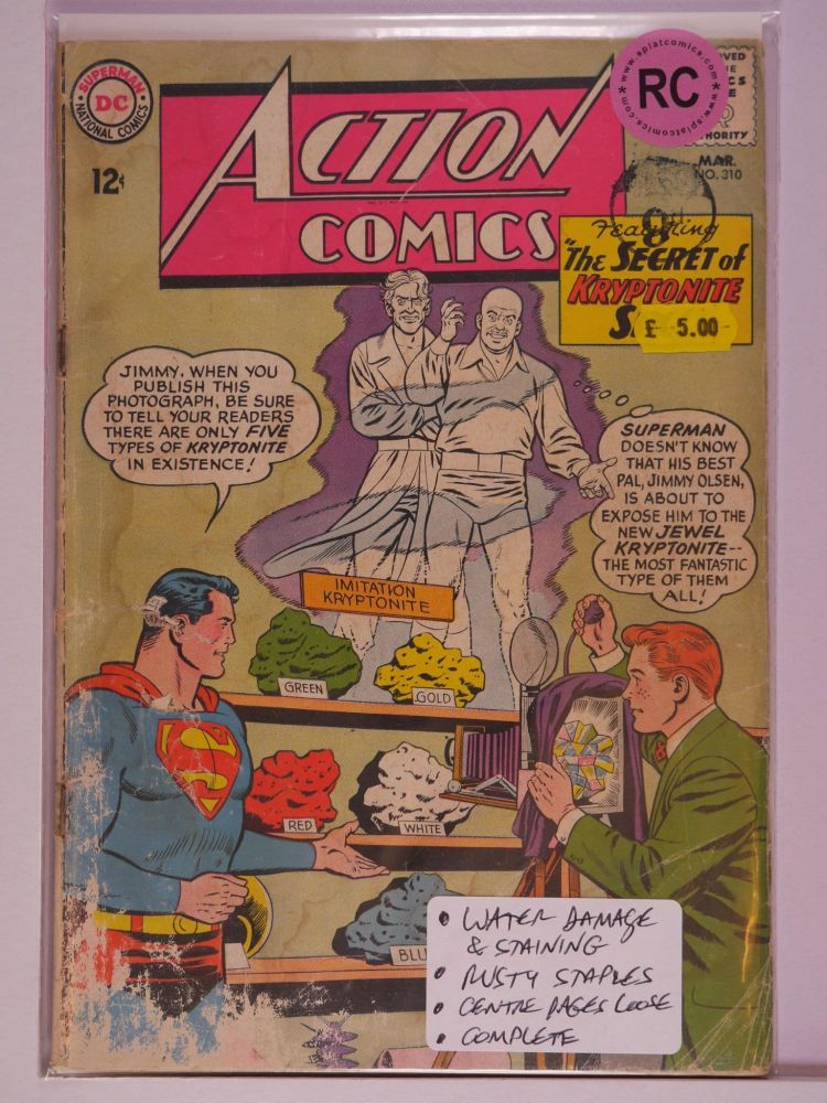 ACTION COMICS (1938) Volume 1: # 0310 RC