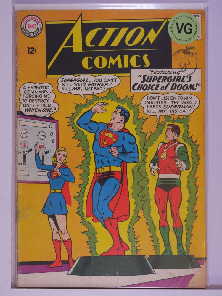 ACTION COMICS (1938) Volume 1: # 0316 VG