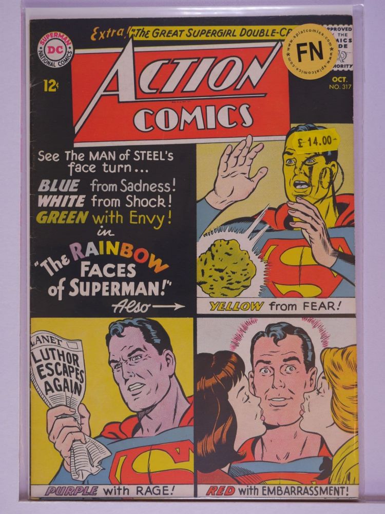ACTION COMICS (1938) Volume 1: # 0317 FN