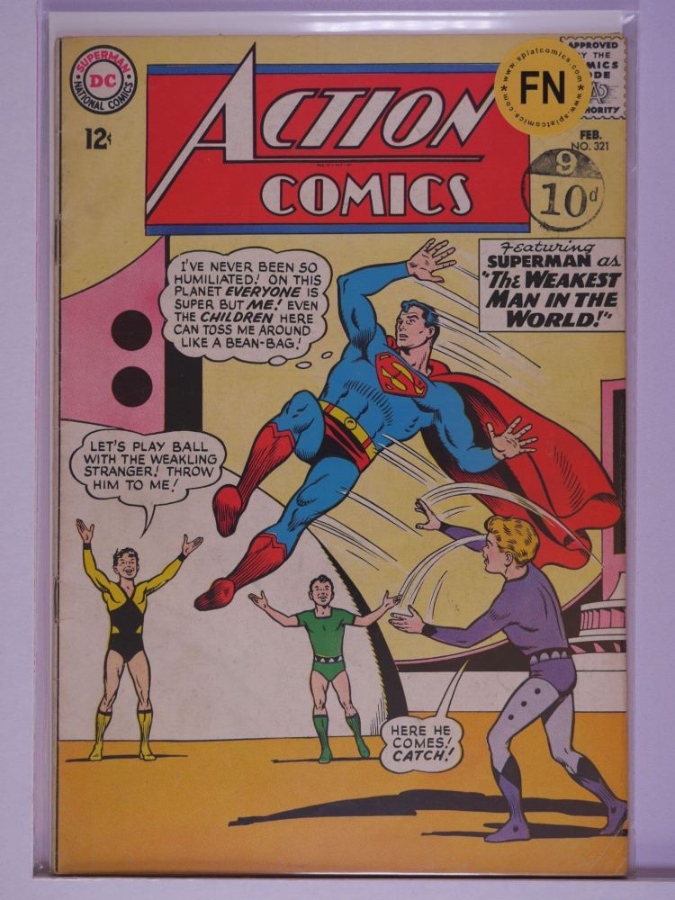 ACTION COMICS (1938) Volume 1: # 0321 FN