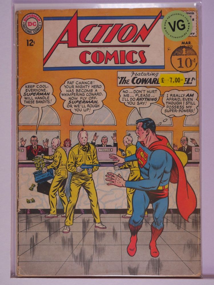 ACTION COMICS (1938) Volume 1: # 0322 VG