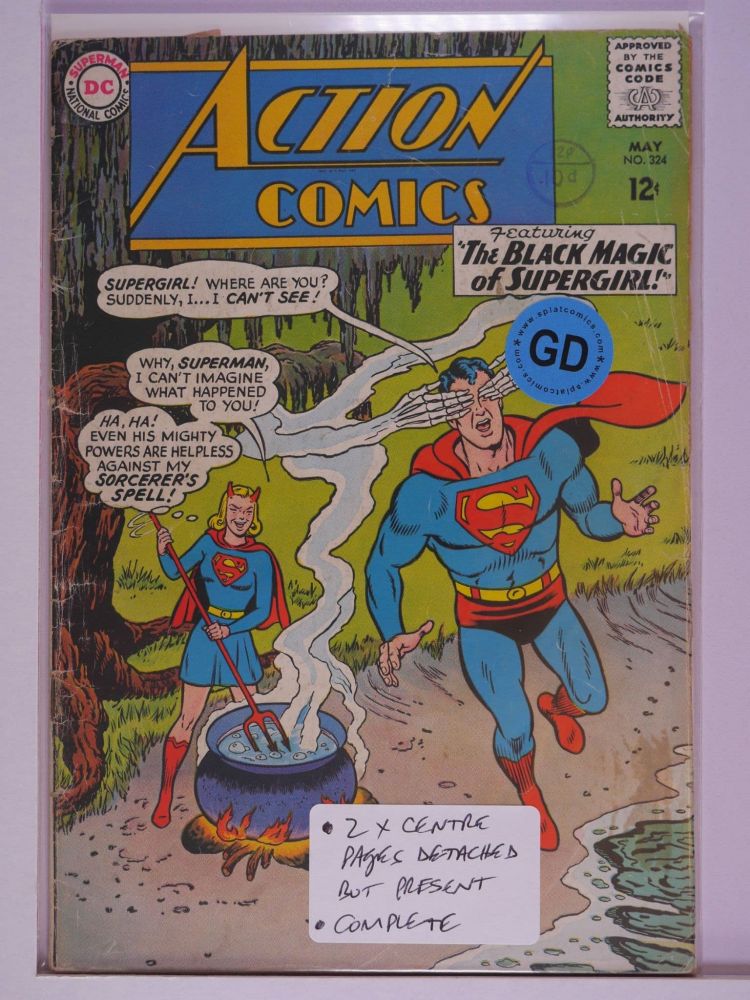 ACTION COMICS (1938) Volume 1: # 0324 GD