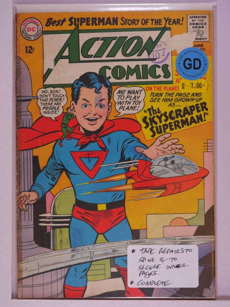 ACTION COMICS (1938) Volume 1: # 0325 GD