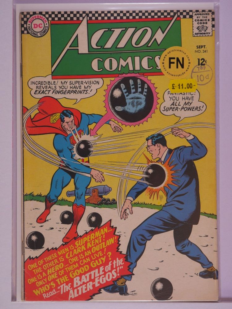 ACTION COMICS (1938) Volume 1: # 0341 FN
