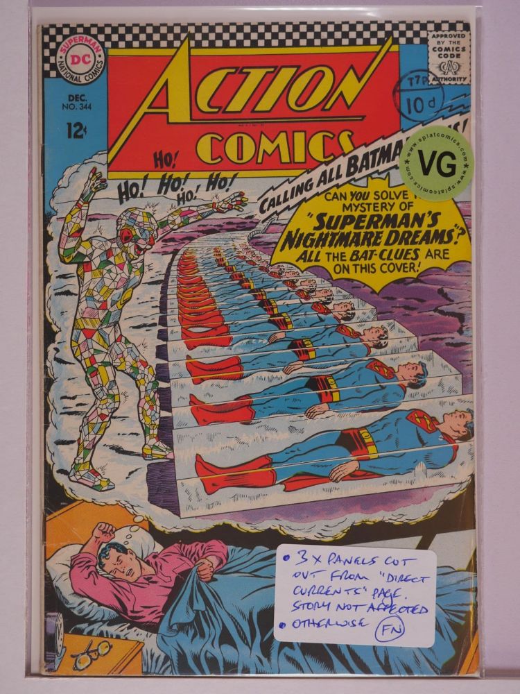 ACTION COMICS (1938) Volume 1: # 0344 VG