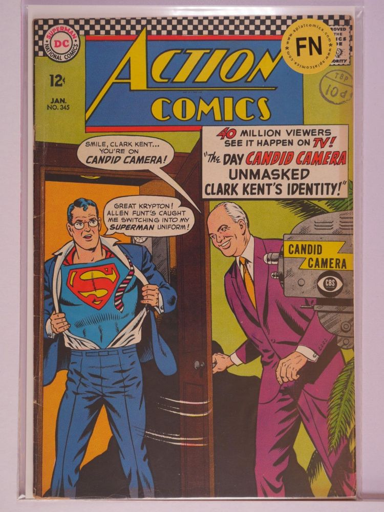 ACTION COMICS (1938) Volume 1: # 0345 FN