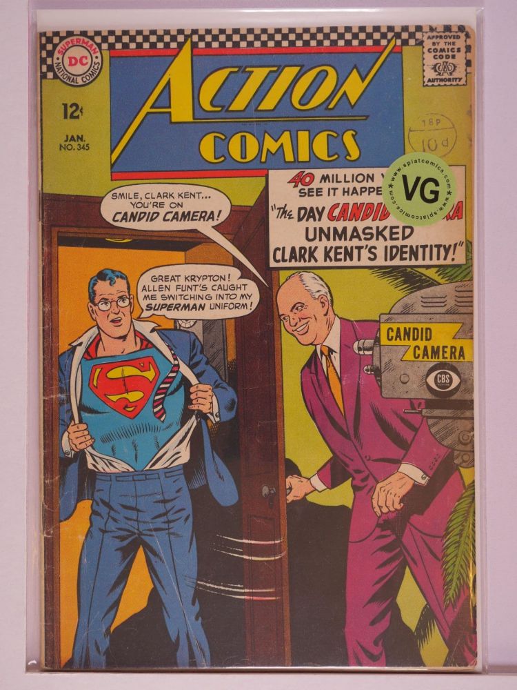 ACTION COMICS (1938) Volume 1: # 0345 VG
