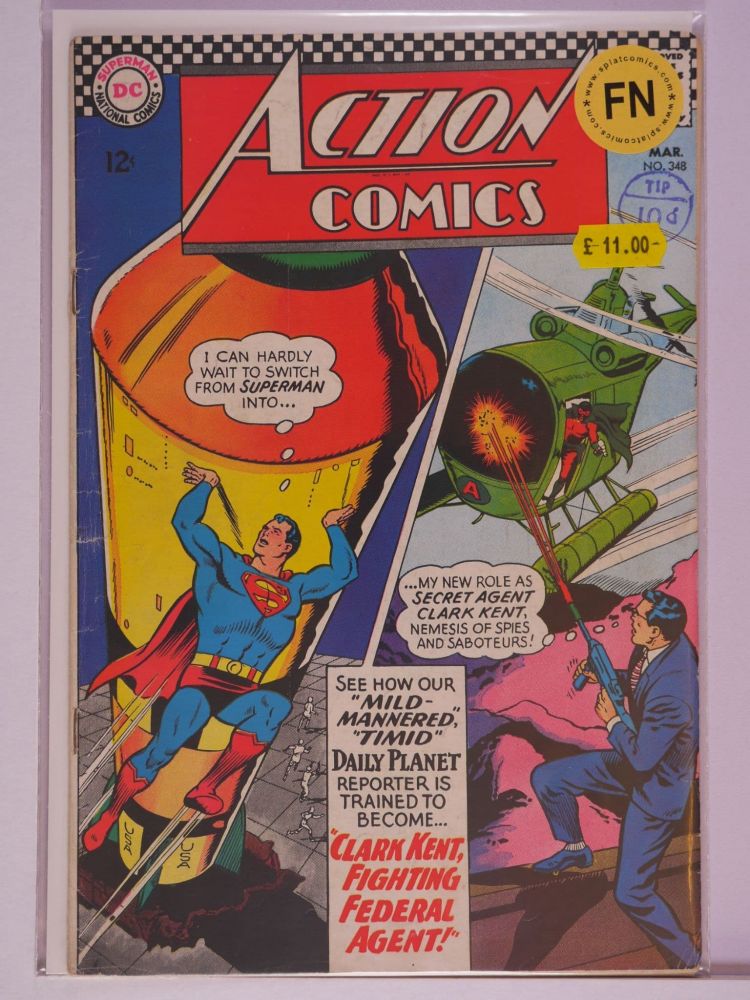 ACTION COMICS (1938) Volume 1: # 0348 FN