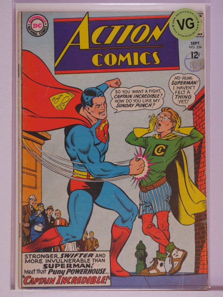 ACTION COMICS (1938) Volume 1: # 0354 VG
