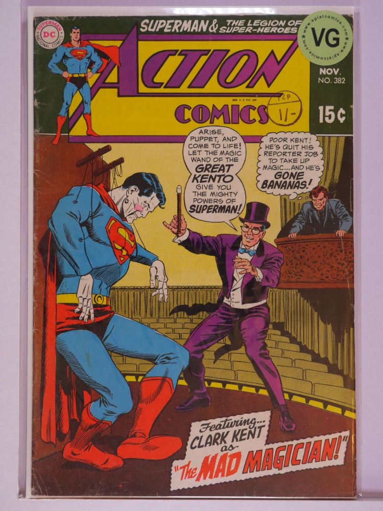 ACTION COMICS (1938) Volume 1: # 0382 VG