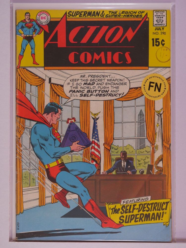 ACTION COMICS (1938) Volume 1: # 0390 FN