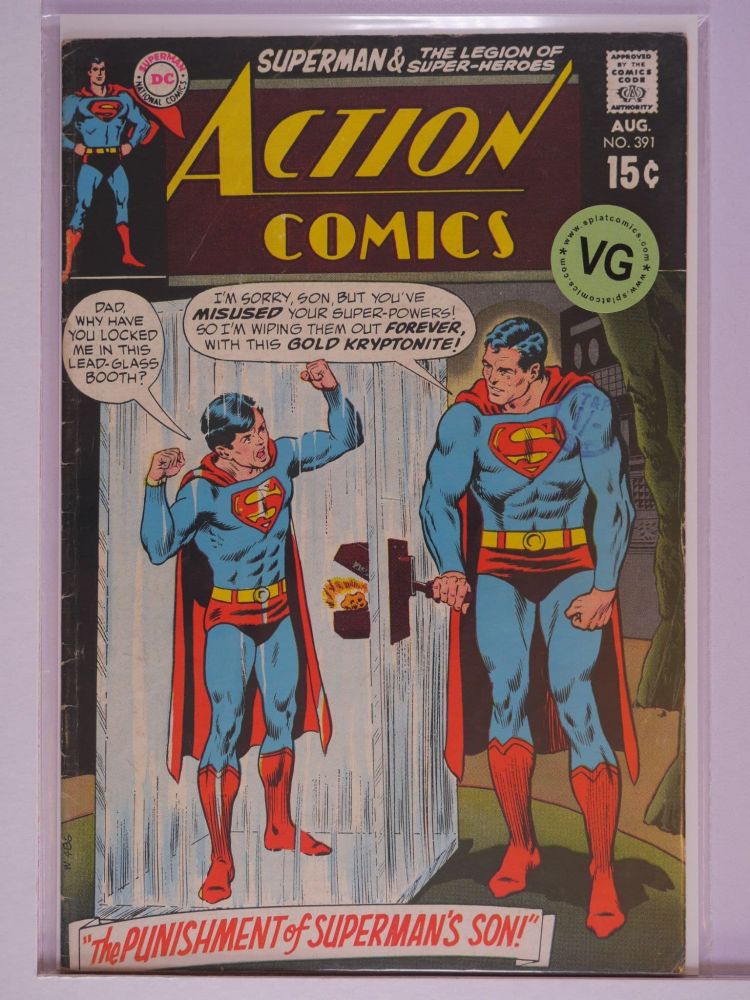 ACTION COMICS (1938) Volume 1: # 0391 VG
