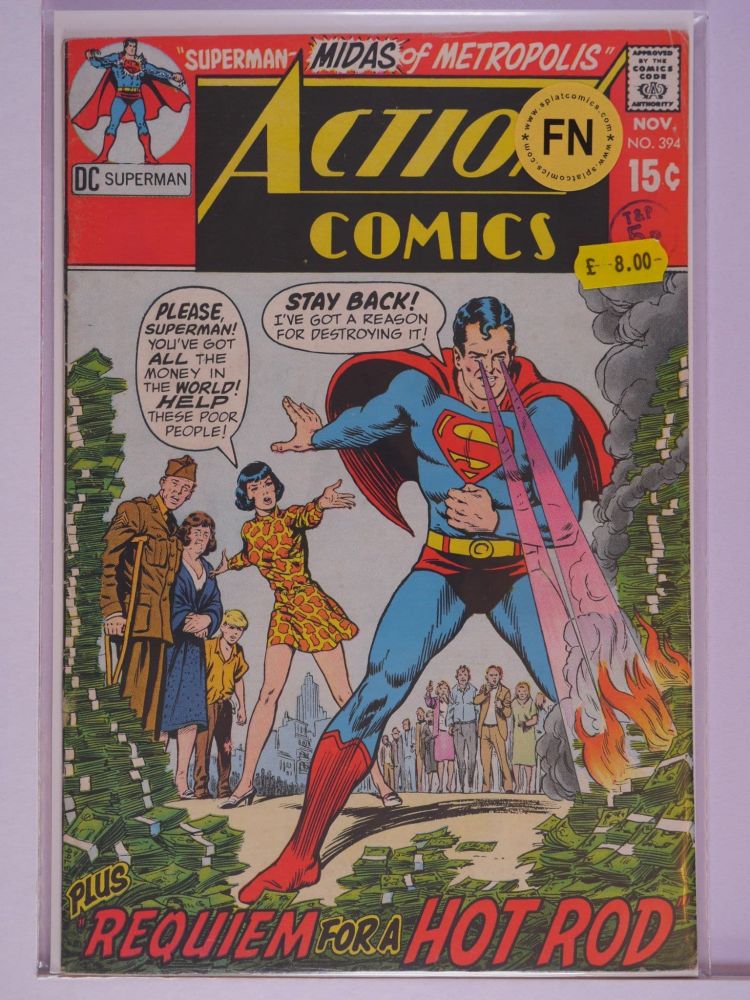 ACTION COMICS (1938) Volume 1: # 0394 FN