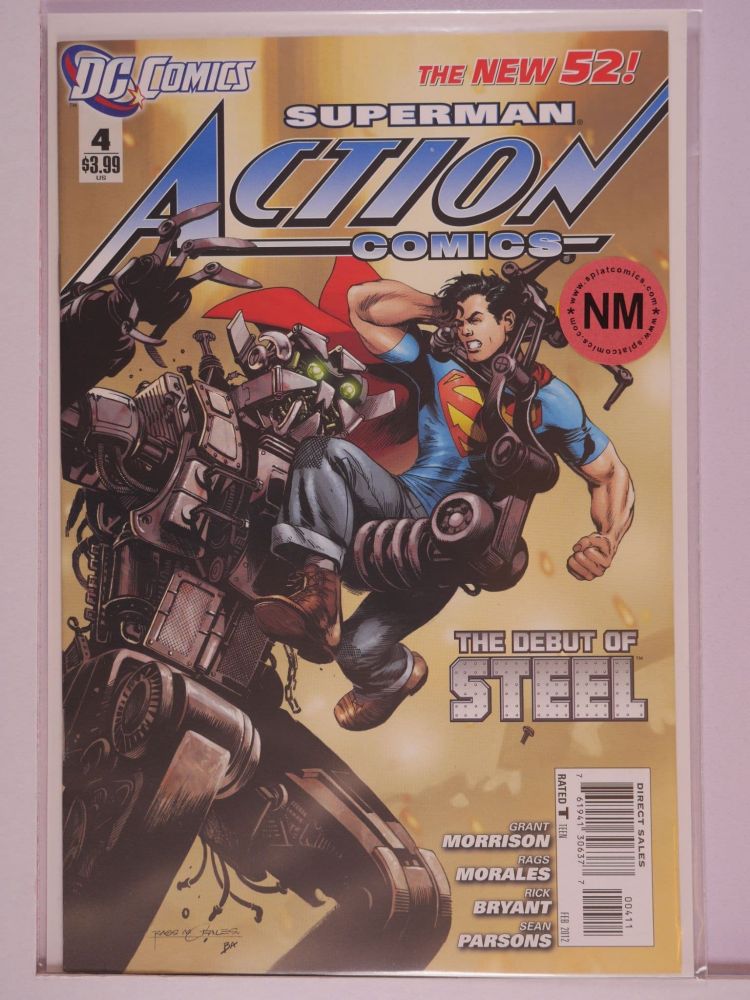ACTION COMICS NEW 52 (2011) Volume 1: # 0004 NM