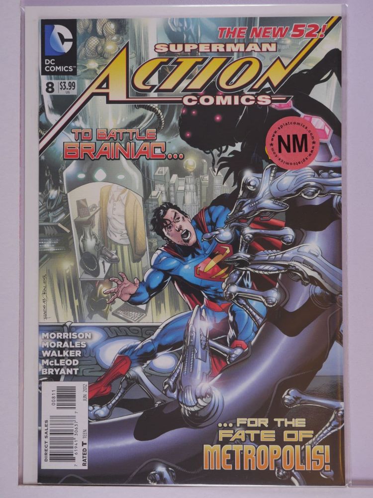 ACTION COMICS NEW 52 (2011) Volume 1: # 0008 NM