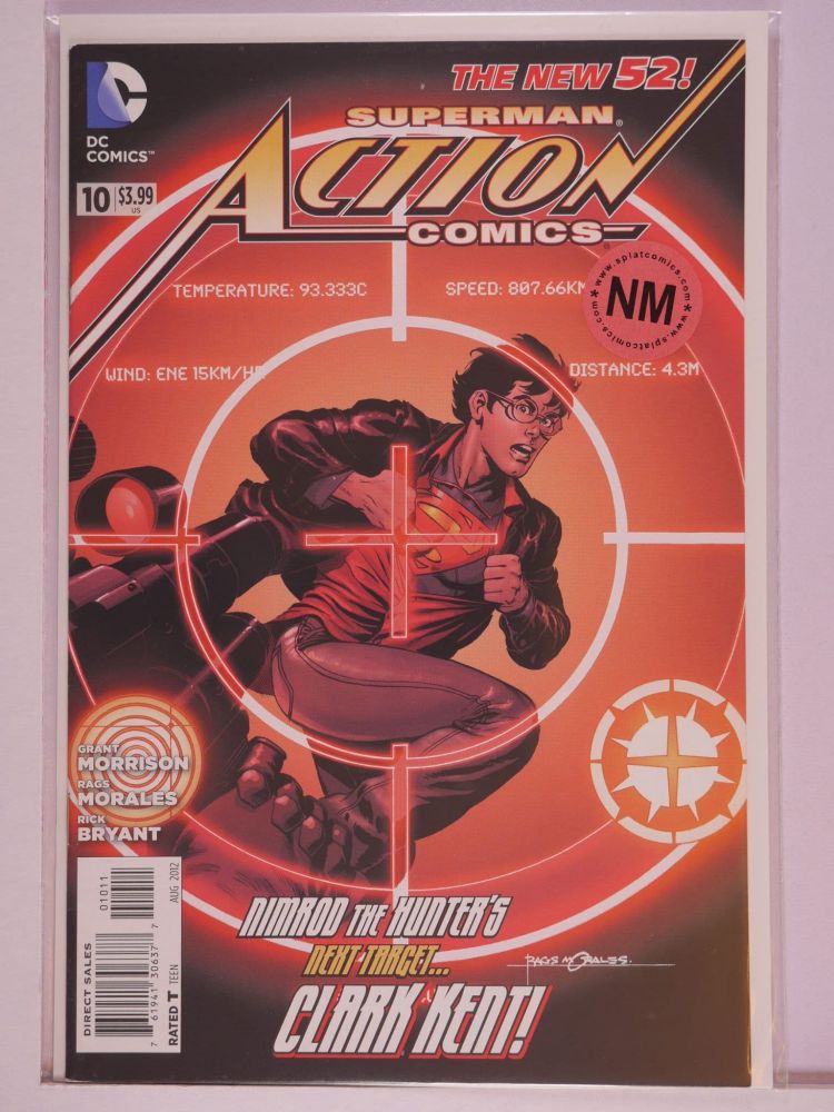 ACTION COMICS NEW 52 (2011) Volume 1: # 0010 NM