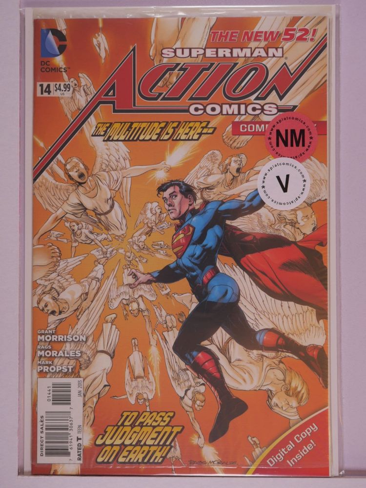 ACTION COMICS NEW 52 (2011) Volume 1: # 0014 NM COMBO PACK VARIANT