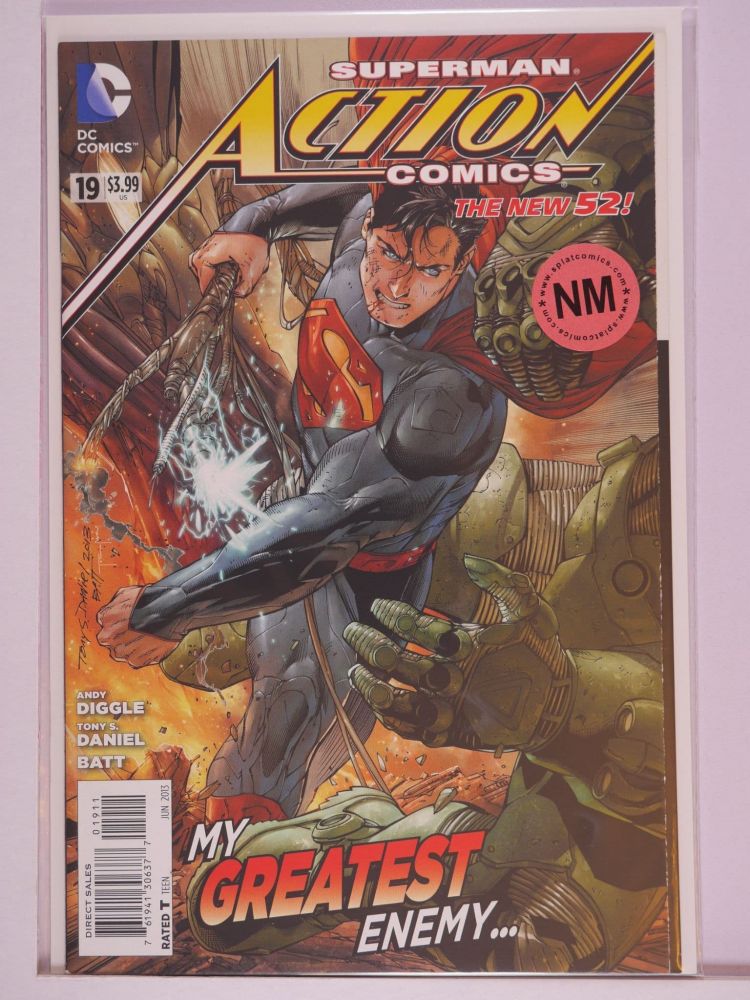ACTION COMICS NEW 52 (2011) Volume 1: # 0019 NM
