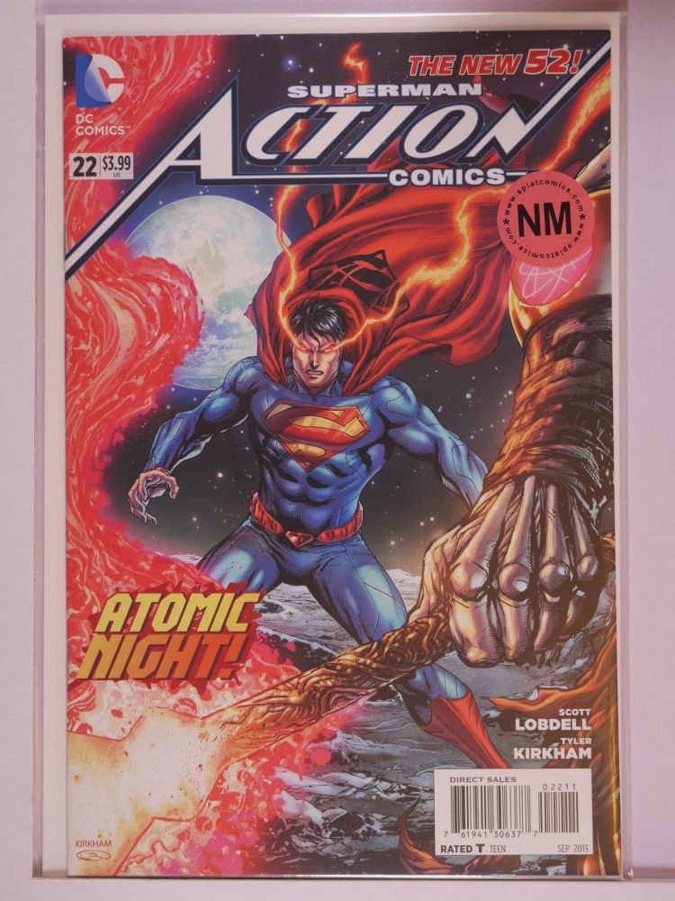 ACTION COMICS NEW 52 (2011) Volume 1: # 0022 NM