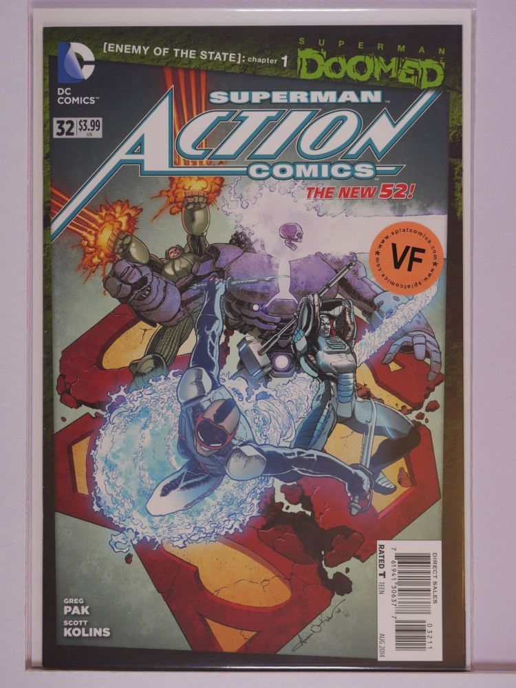 ACTION COMICS NEW 52 (2011) Volume 1: # 0032 VF