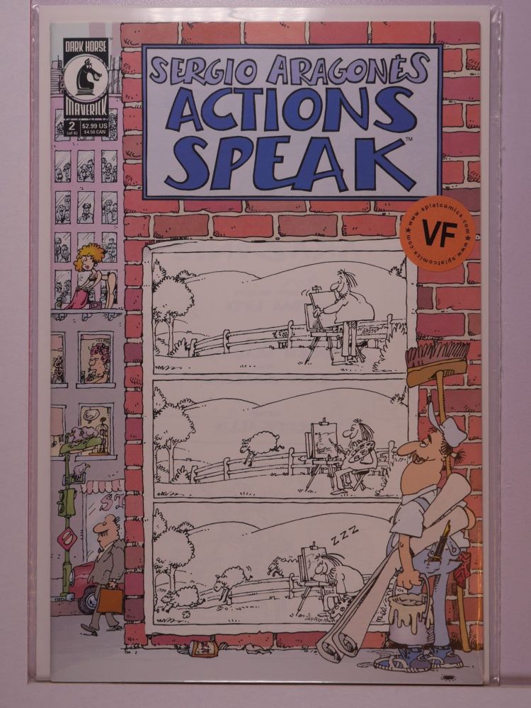 ACTIONS SPEAK SERGIO ARAGONES (2001) Volume 1: # 0002 VF