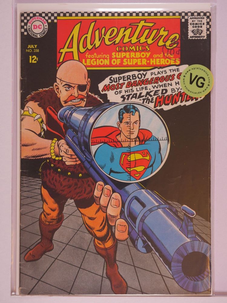 ADVENTURE COMICS (1938) Volume 1: # 0358 VG