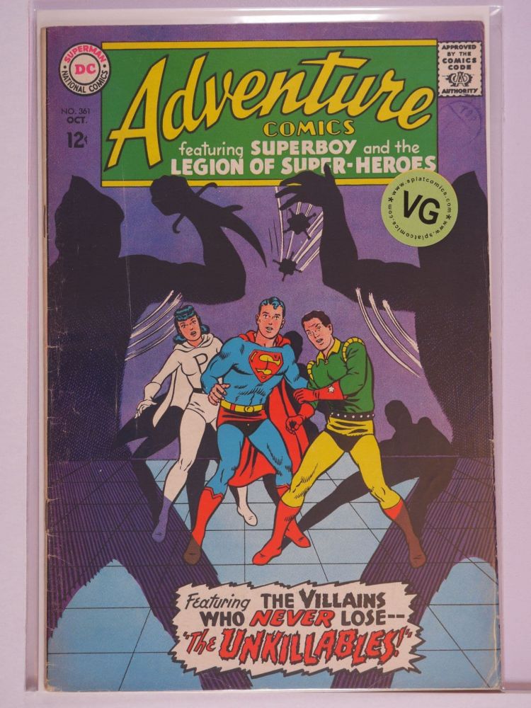 ADVENTURE COMICS (1938) Volume 1: # 0361 VG