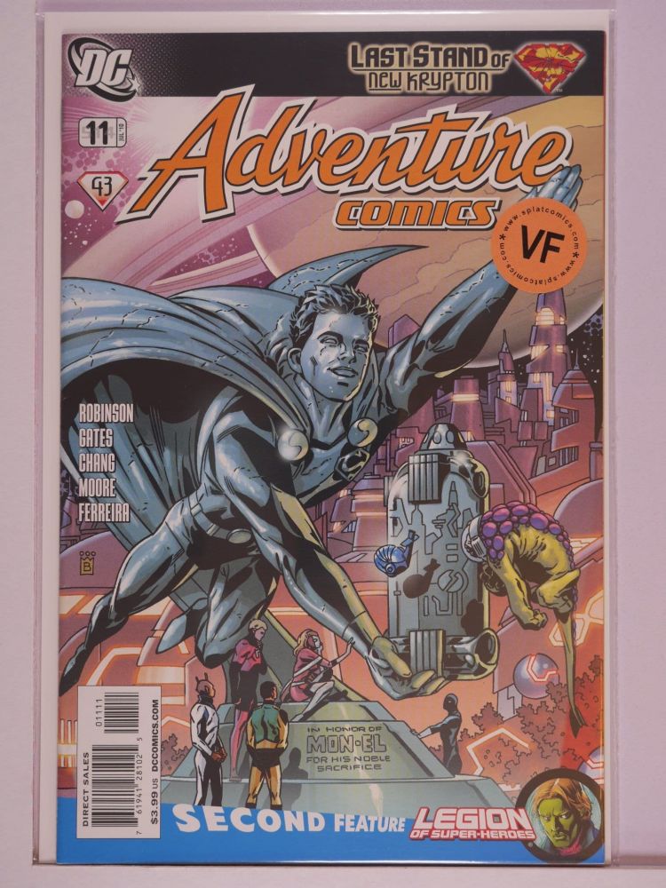 ADVENTURE COMICS (2009) Volume 3: # 0011 VF