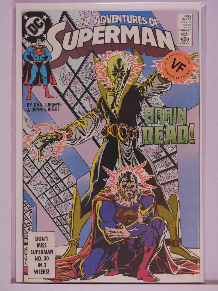 ADVENTURES OF SUPERMAN (1938) Volume 1: # 0452 VF