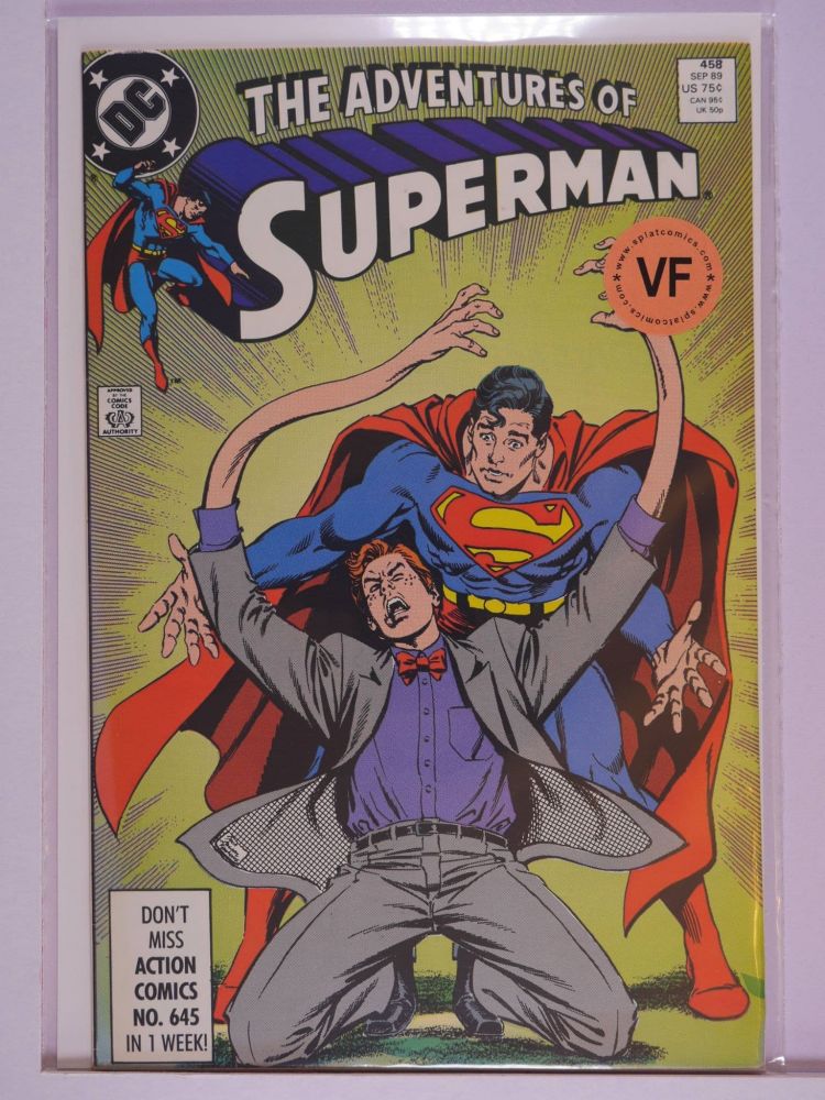ADVENTURES OF SUPERMAN (1938) Volume 1: # 0458 VF