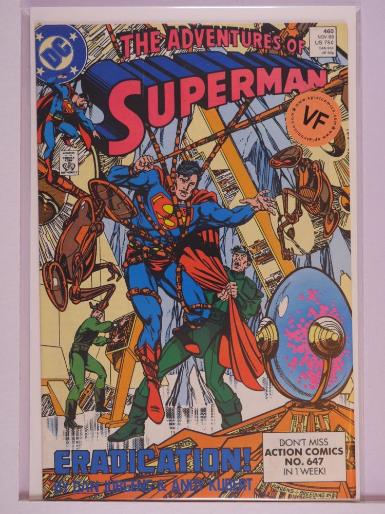 ADVENTURES OF SUPERMAN (1938) Volume 1: # 0460 VF
