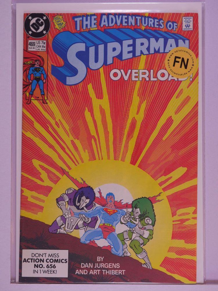 ADVENTURES OF SUPERMAN (1938) Volume 1: # 0469 FN