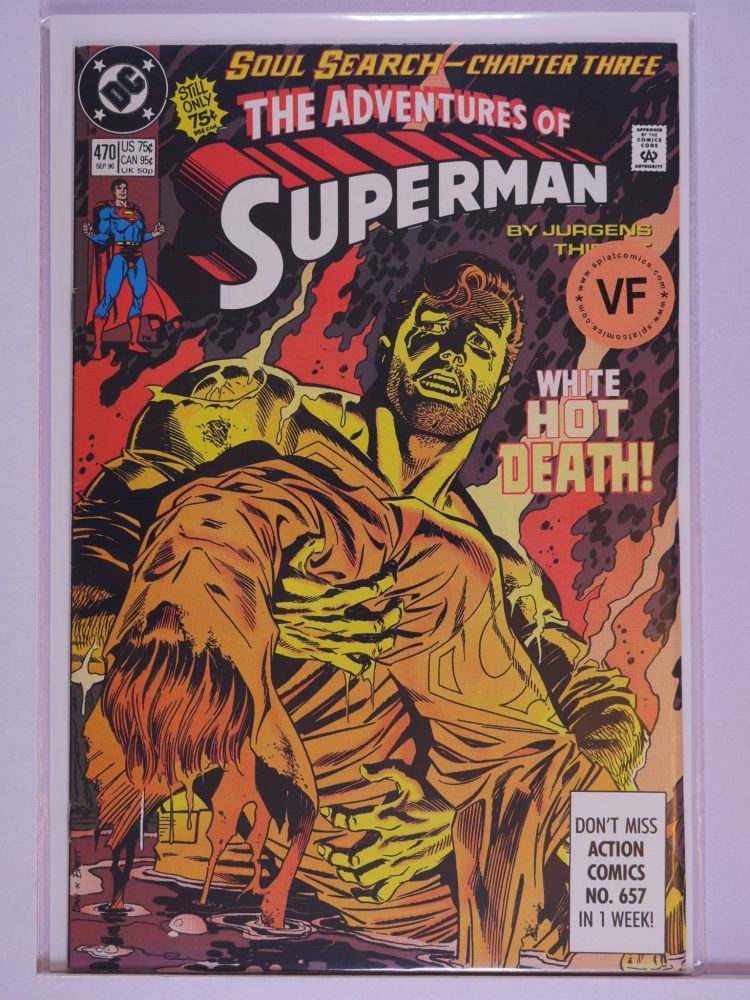 ADVENTURES OF SUPERMAN (1938) Volume 1: # 0470 VF