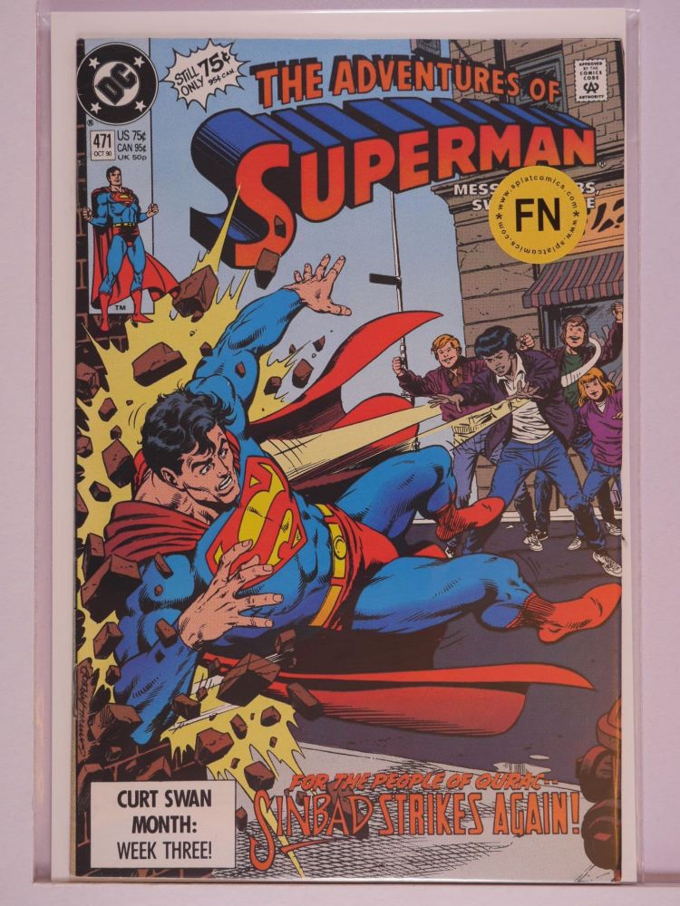 ADVENTURES OF SUPERMAN (1938) Volume 1: # 0471 FN