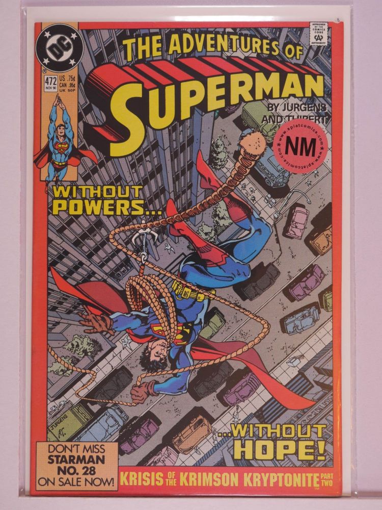 ADVENTURES OF SUPERMAN (1938) Volume 1: # 0472 NM
