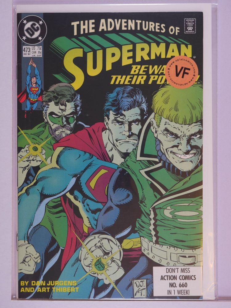 ADVENTURES OF SUPERMAN (1938) Volume 1: # 0473 VF