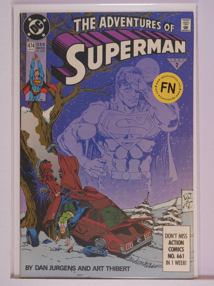 ADVENTURES OF SUPERMAN (1938) Volume 1: # 0474 FN
