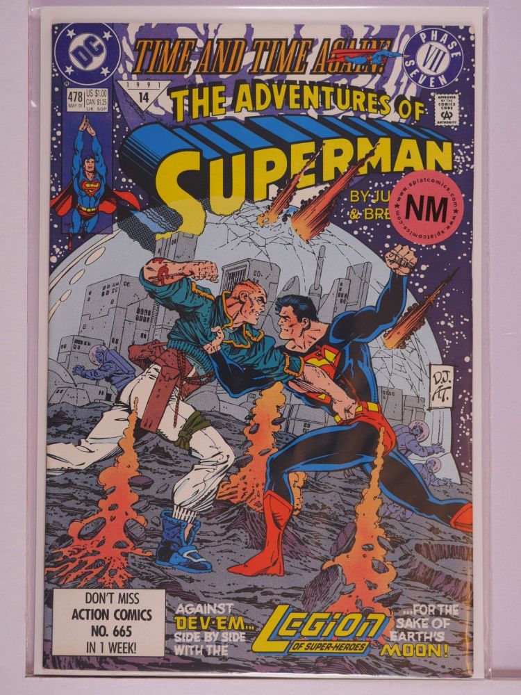 ADVENTURES OF SUPERMAN (1938) Volume 1: # 0478 NM