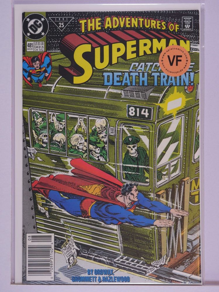 ADVENTURES OF SUPERMAN (1938) Volume 1: # 0481 VF