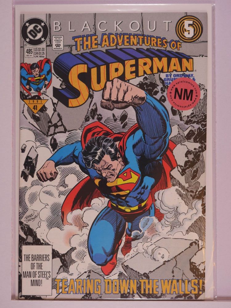 ADVENTURES OF SUPERMAN (1938) Volume 1: # 0485 NM