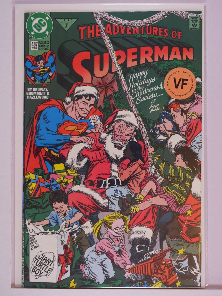 ADVENTURES OF SUPERMAN (1938) Volume 1: # 0487 VF