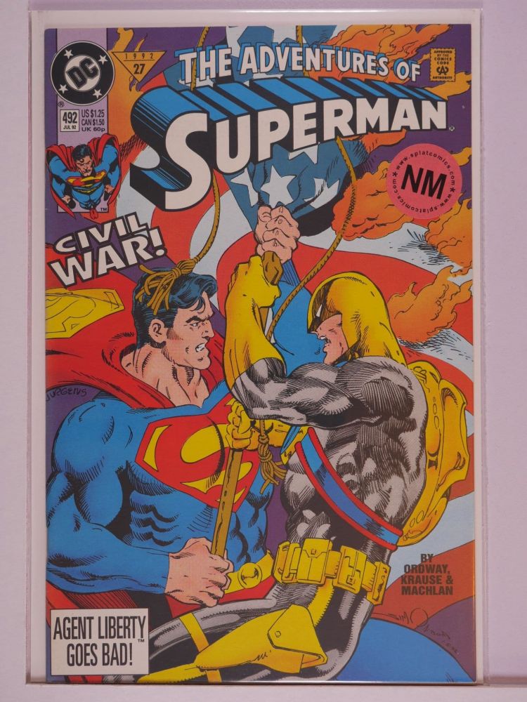 ADVENTURES OF SUPERMAN (1938) Volume 1: # 0492 NM