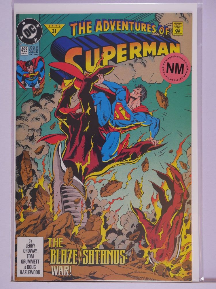 ADVENTURES OF SUPERMAN (1938) Volume 1: # 0493 NM
