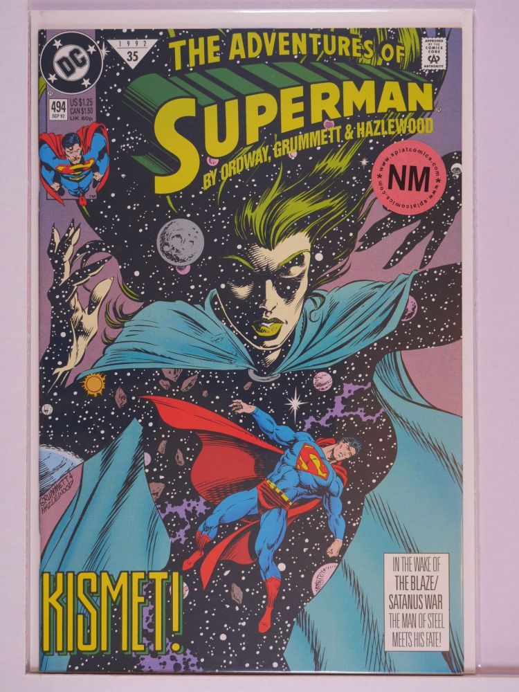 ADVENTURES OF SUPERMAN (1938) Volume 1: # 0494 NM